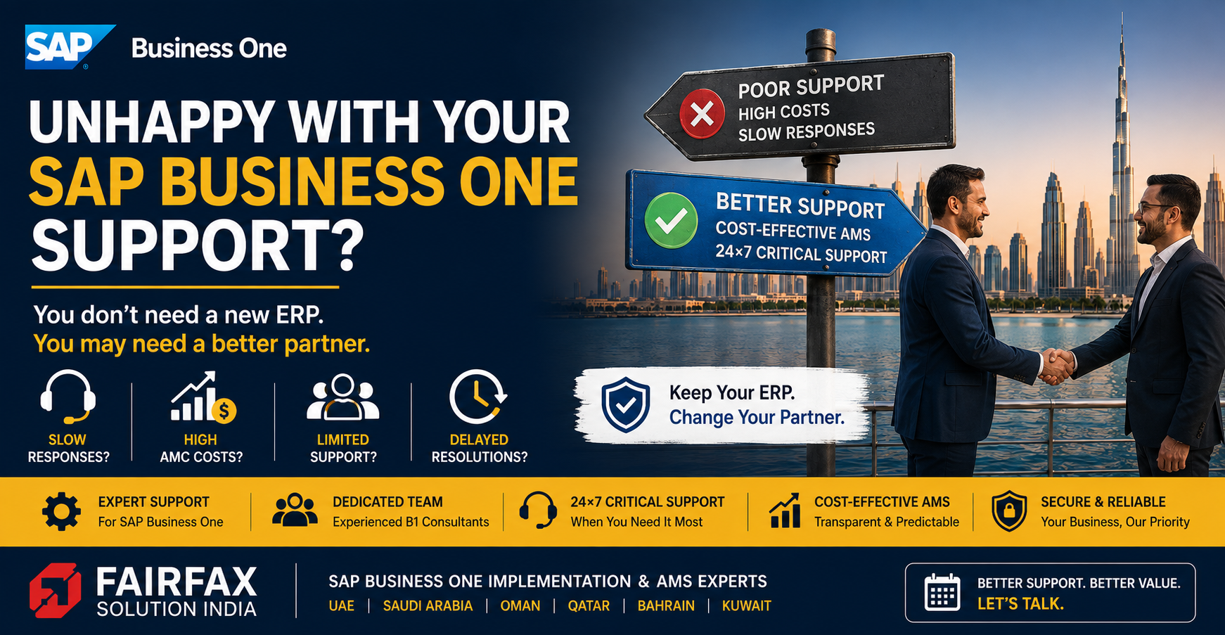 How to Change Your SAP Business One Support Partner Without Changing Your ERP