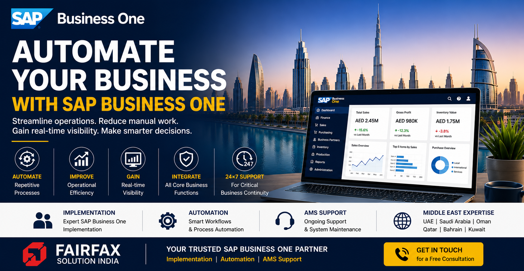 SAP Business One Automation for Middle East SMEs